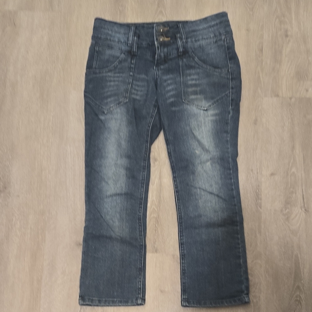 Girls Junior Diatressed Jeans